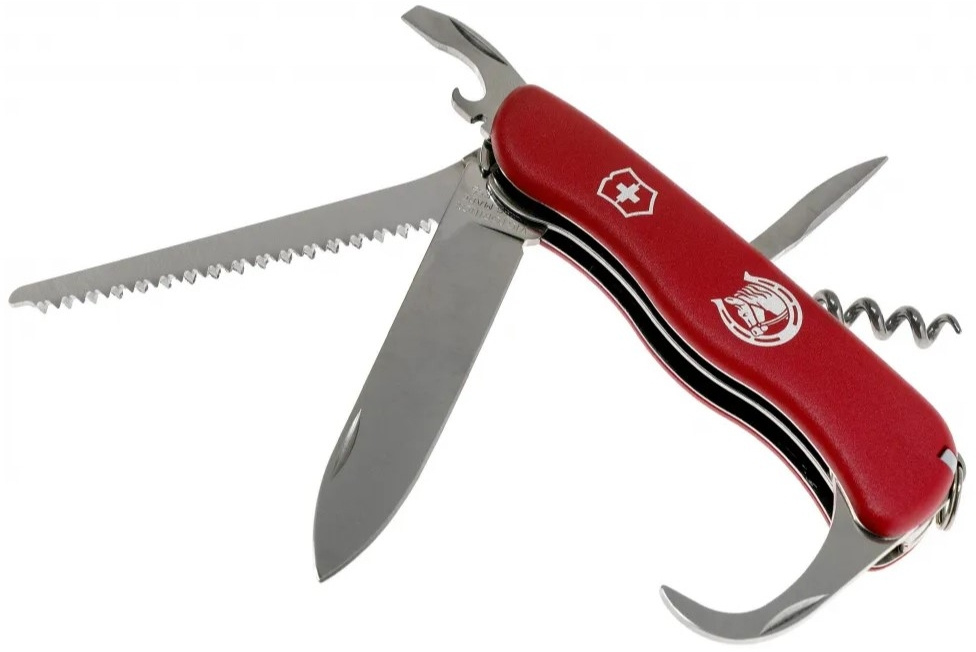 Нож перочинный Victorinox EQUESTRIAN (0.8583) 111мм 12функц. красный карт.коробка — миниатюра 6