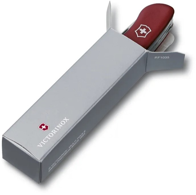 Нож перочинный Victorinox EQUESTRIAN (0.8583) 111мм 12функц. красный карт.коробка — миниатюра 7