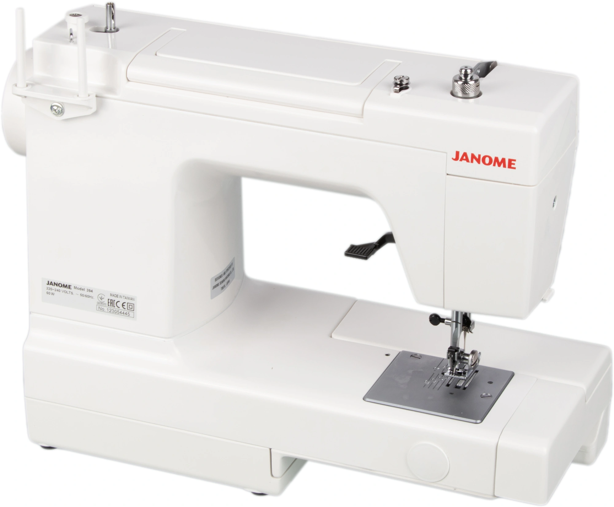 Швейная машина Janome 394 белый — миниатюра 4