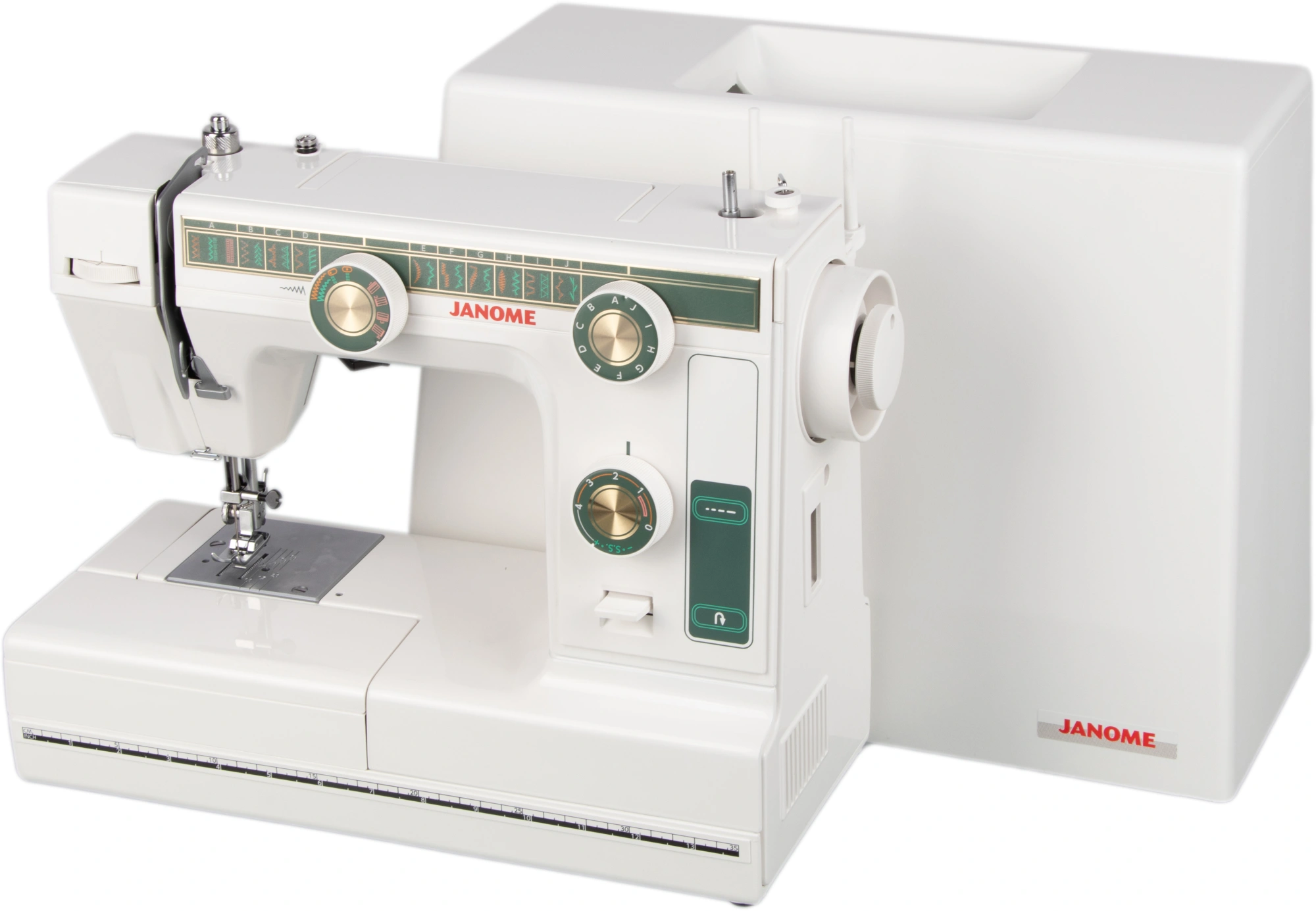 Швейная машина Janome 394 белый — миниатюра 5