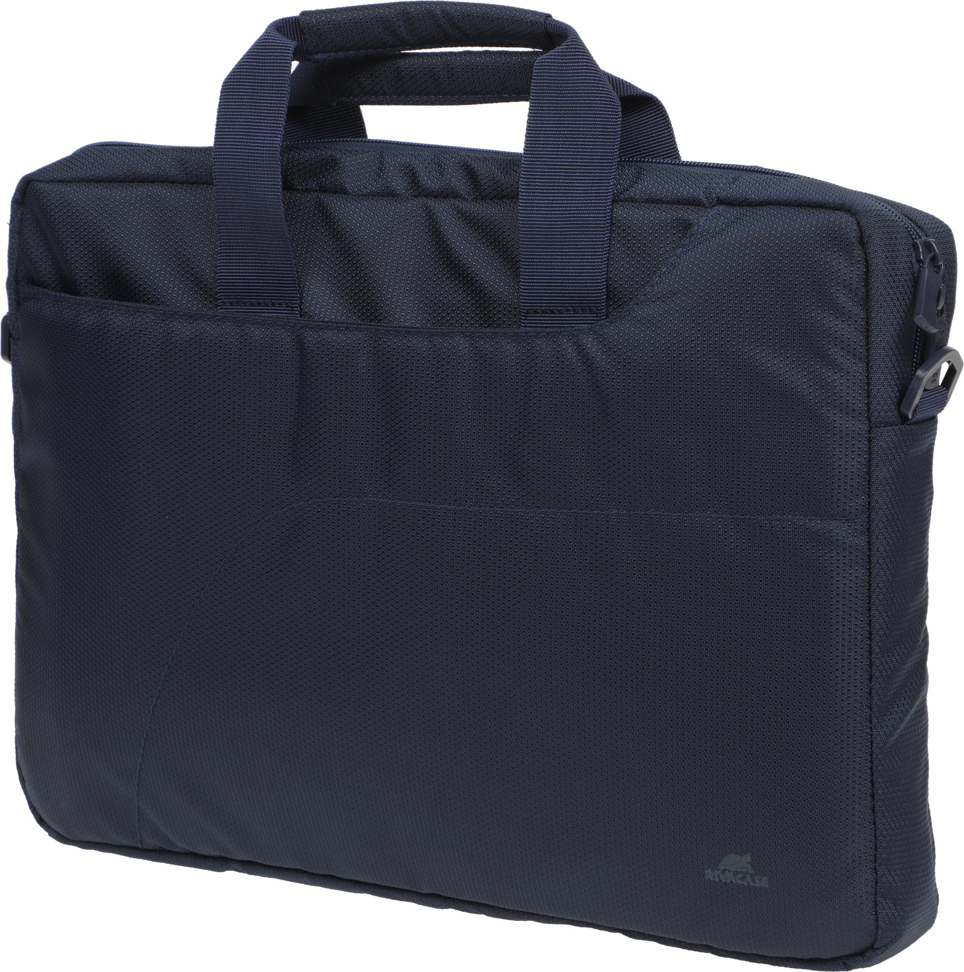 Сумка для ноутбука 15.6" Riva 8035 темно-синий полиэстер (8035 BLUE) — миниатюра 4