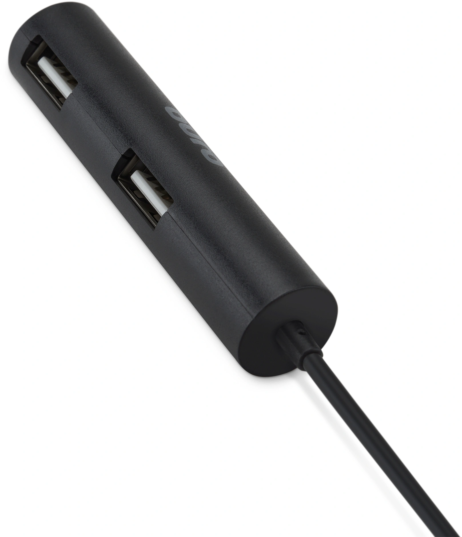 Разветвитель USB 2.0 Buro BU-HUB4-0.5R-U2.0 4порт. черный — миниатюра 2
