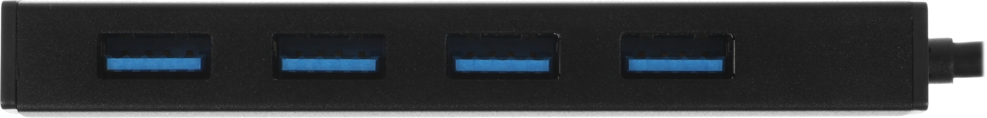 Разветвитель USB 3.0 Buro BU-HUB4-0.5-U3.0 4порт. черный — миниатюра 4