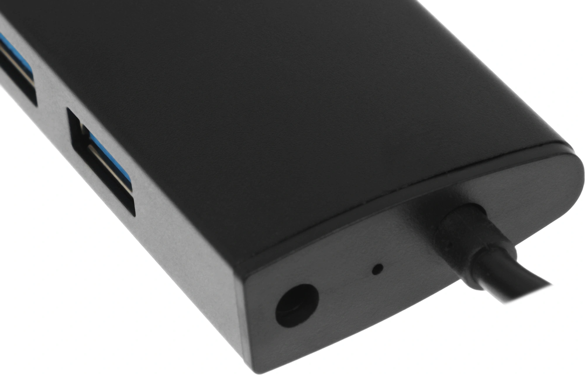 Разветвитель USB 3.0 Buro BU-HUB4-0.5-U3.0 4порт. черный — миниатюра 5