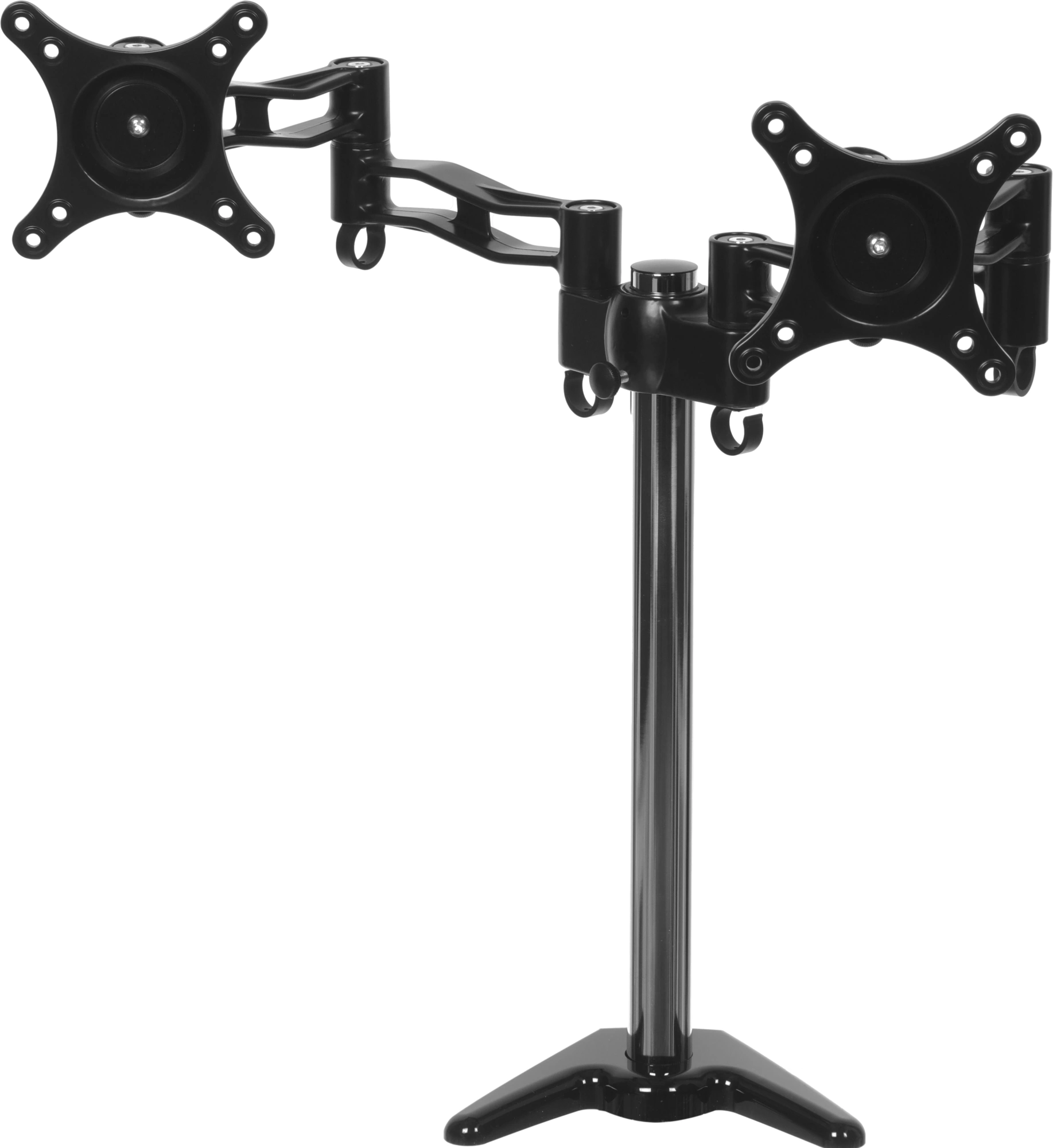 Кронштейн для мониторов Cactus CS-VM-D08-BK черный 13"-27" макс.8кг настольный поворот и наклон — миниатюра 3