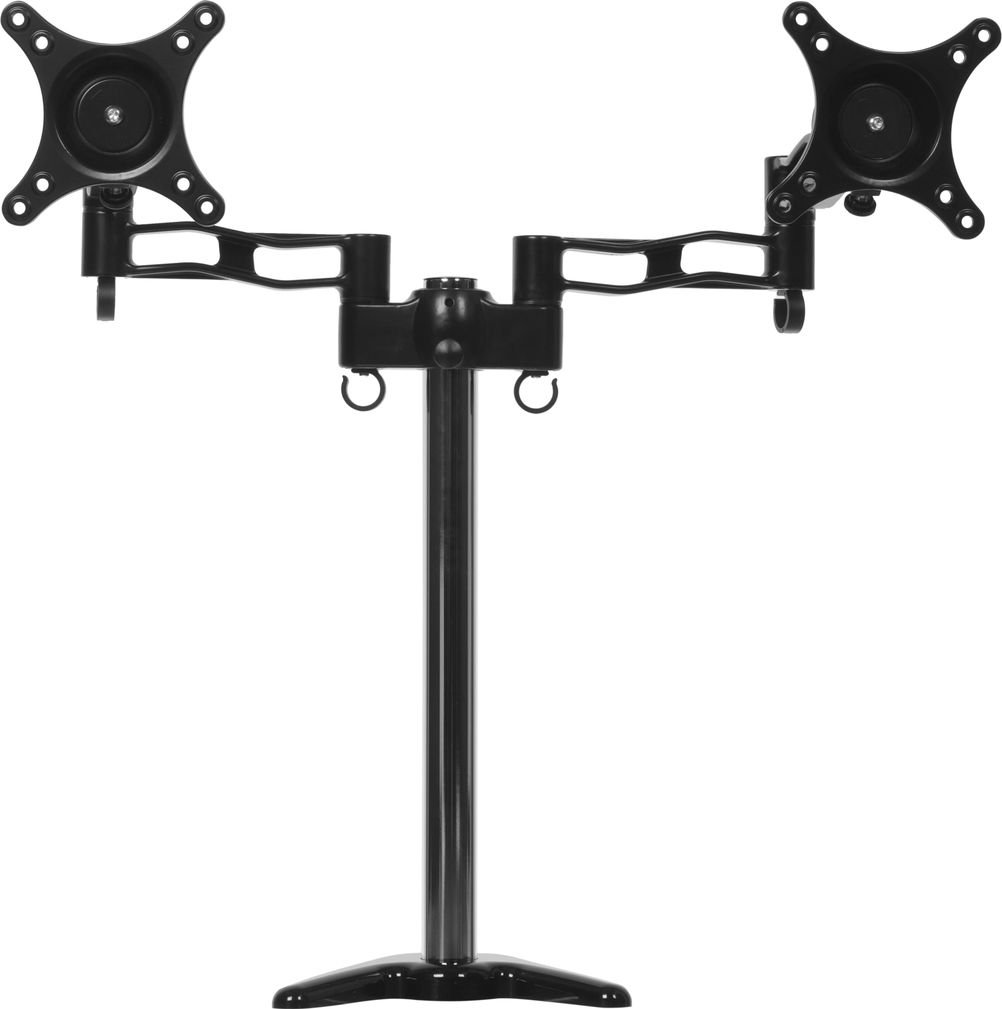Кронштейн для мониторов Cactus CS-VM-D08-BK черный 13"-27" макс.8кг настольный поворот и наклон — миниатюра 13