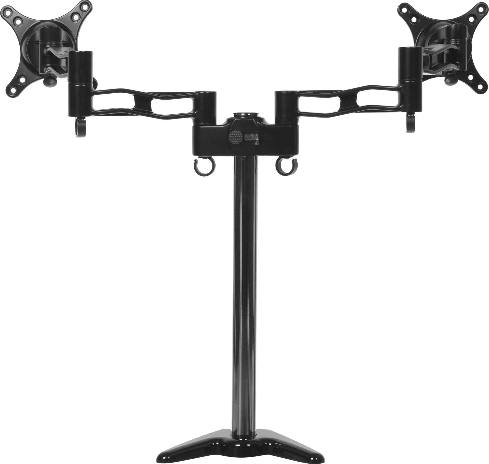 Кронштейн для мониторов Cactus CS-VM-D08-BK черный 13"-27" макс.8кг настольный поворот и наклон — миниатюра 5