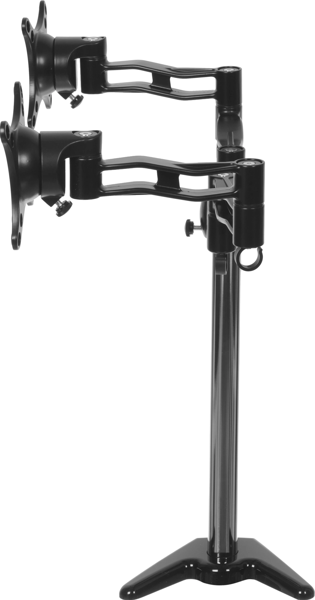 Кронштейн для мониторов Cactus CS-VM-D08-BK черный 13"-27" макс.8кг настольный поворот и наклон — миниатюра 4