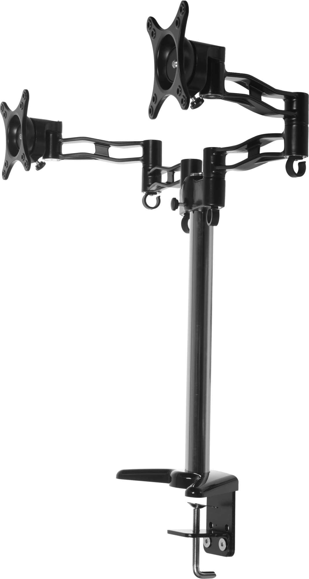 Кронштейн для мониторов Cactus CS-VM-D08-BK черный 13"-27" макс.8кг настольный поворот и наклон — миниатюра 7