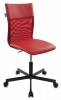Кресло Бюрократ CH-1399/RED спинка сетка красный сиденье красный искусственная кожа крестовина металл