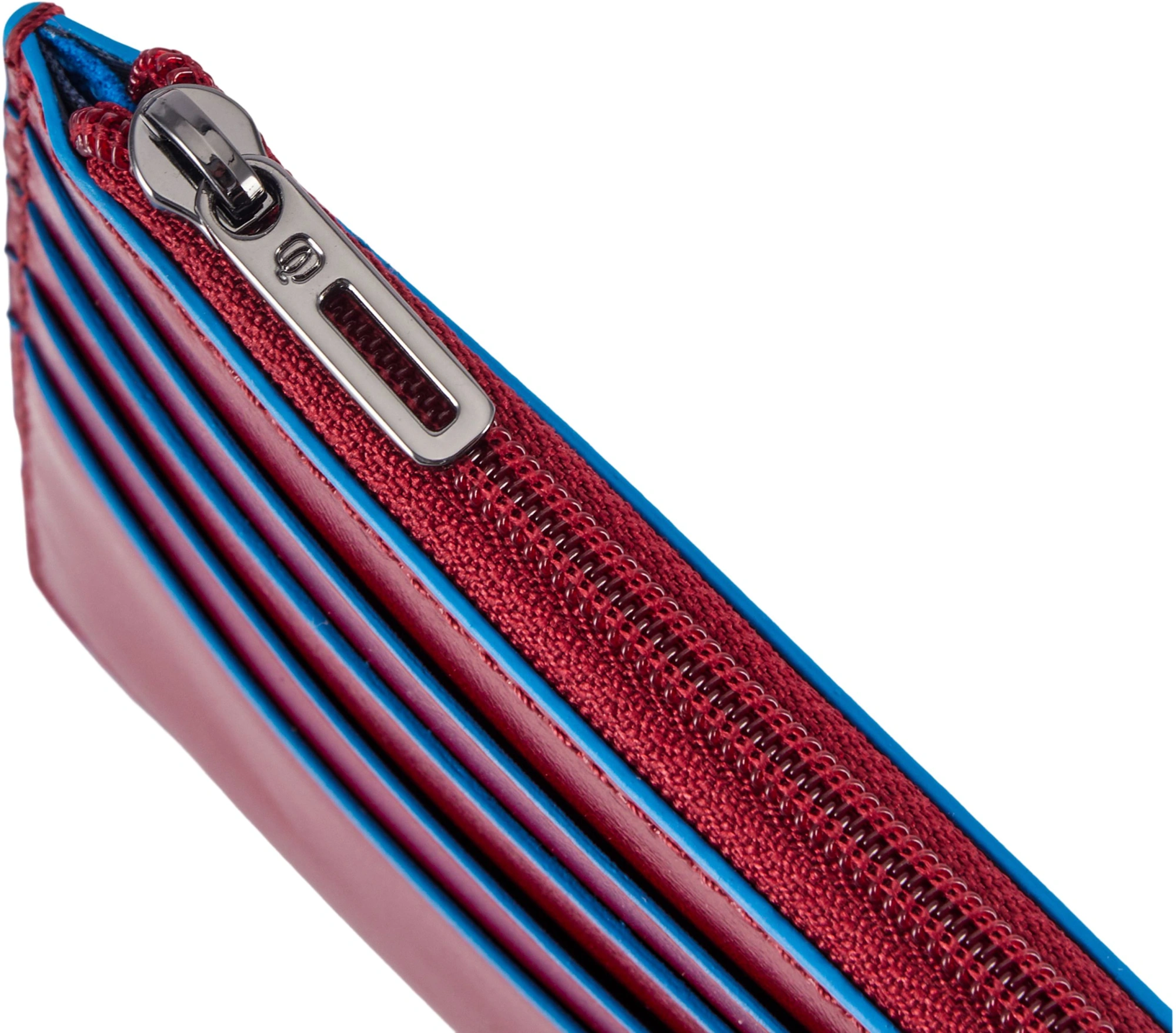 Чехол для кредитных карт Piquadro Blue Square PU1243B2R/R красный натур.кожа — миниатюра 5