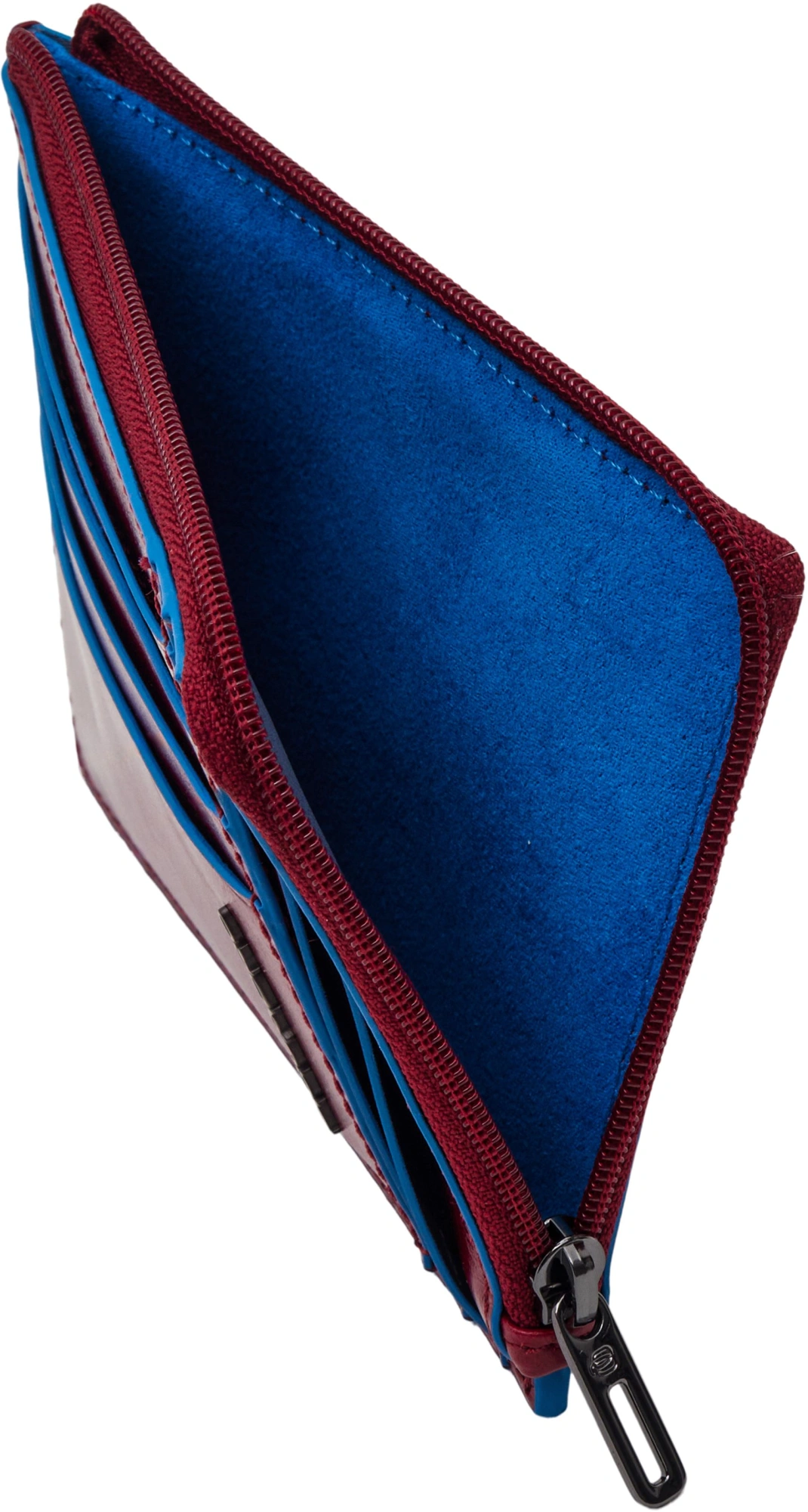 Чехол для кредитных карт Piquadro Blue Square PU1243B2R/R красный натур.кожа — миниатюра 7