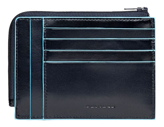 Чехол для кредитных карт Piquadro Blue Square PU1243B2R/BLU2 синий натур.кожа — миниатюра 3