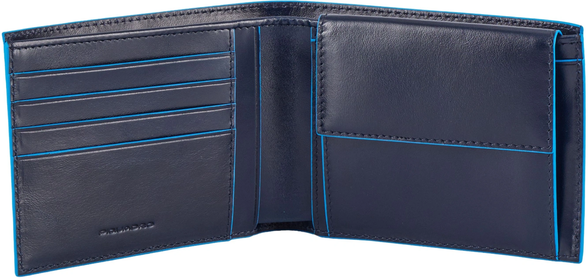 Кошелек мужской Piquadro Blue Square PU257B2R/BLU2 синий натур.кожа — миниатюра 5