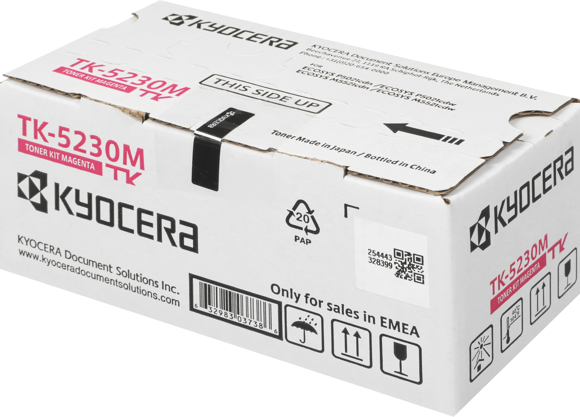 Картридж лазерный Kyocera TK-5230M 1T02R9BNL0 пурпурный (2200стр.) для Kyocera P5021cdn/cdw M5521cdn/cdw — фото 1