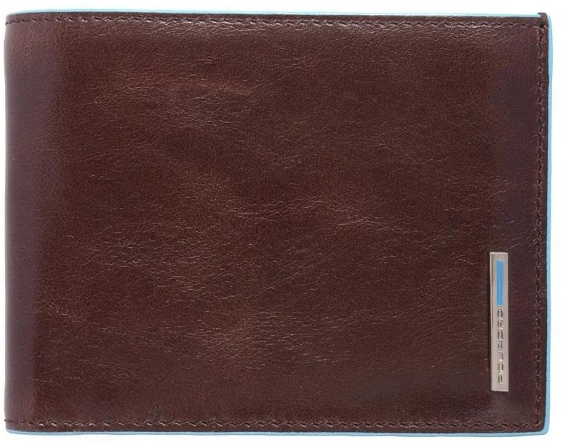Кошелек мужской Piquadro Blue Square PU1239B2R/MO коричневый натур.кожа — фото 1