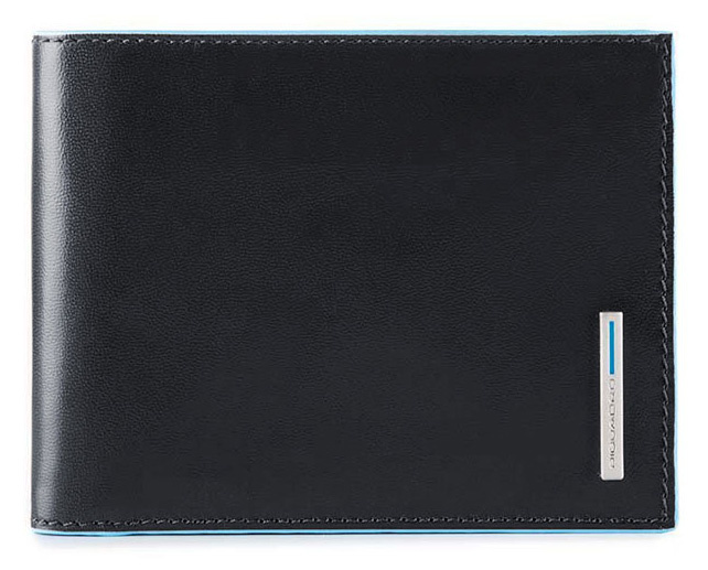 Кошелек мужской Piquadro Blue Square PU1239B2R/N черный натур.кожа — фото 1