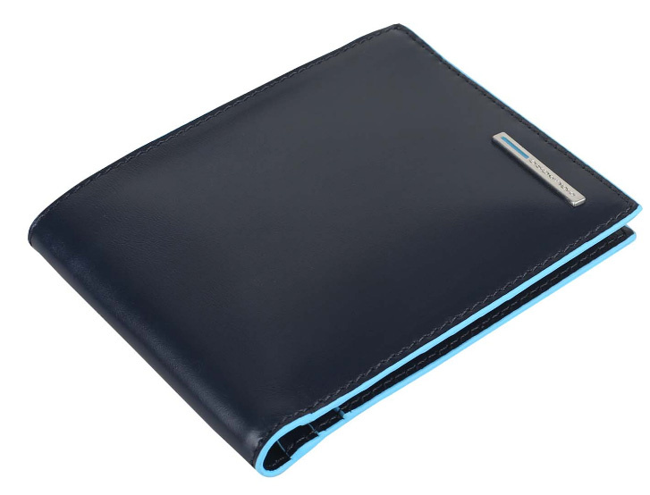 Кошелек мужской Piquadro Blue Square PU1241B2R/BLU2 синий натур.кожа — миниатюра 2