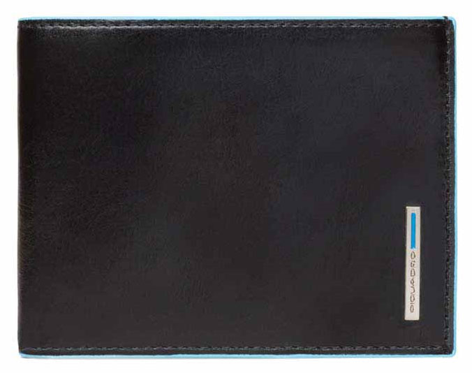 Кошелек мужской Piquadro Blue Square PU1241B2R/N черный натур.кожа — миниатюра 2