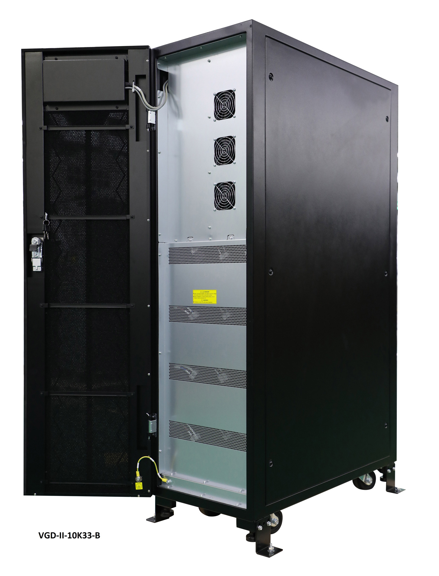 Источник бесперебойного питания Powercom VGD-II-10K33 10000Вт 10000ВА черный без батареи — миниатюра 6