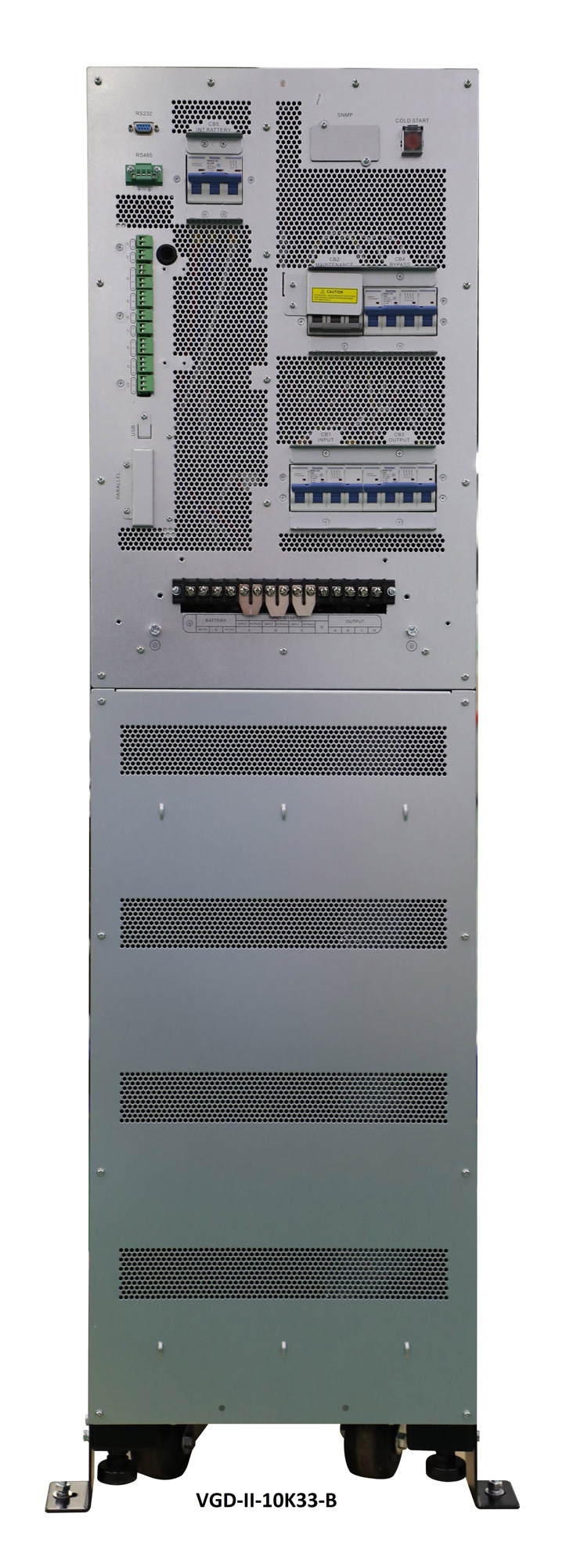 Источник бесперебойного питания Powercom VGD-II-10K33 10000Вт 10000ВА черный без батареи — миниатюра 8