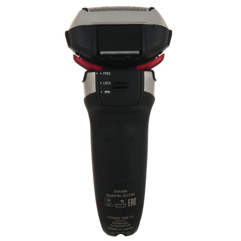 Бритва сетчатая Panasonic ES-LT4N-S820 реж.эл.:3 питан.:аккум. серебристый/черный — миниатюра 4