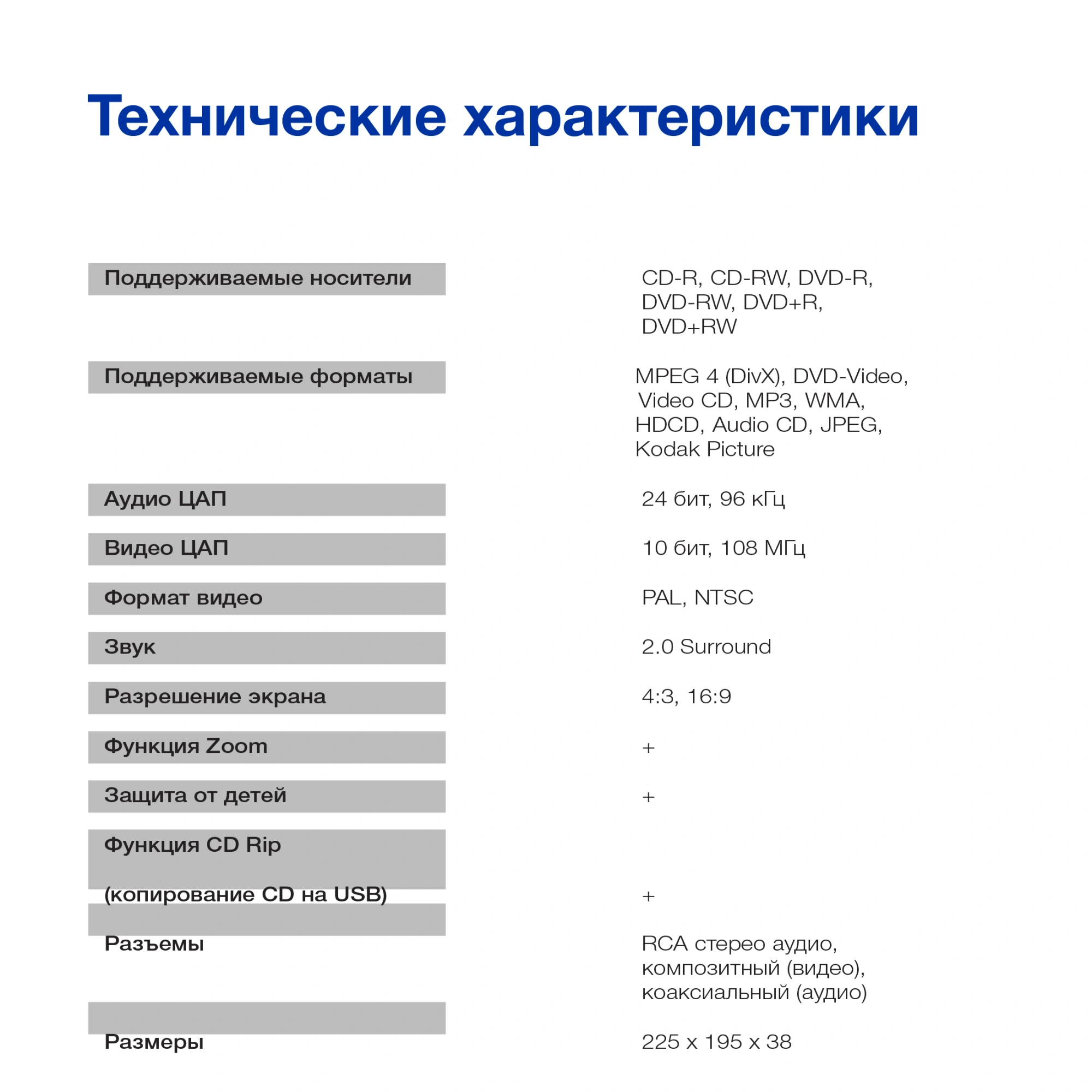 Плеер DVD Hyundai H-DVD200 черный Караоке ПДУ — миниатюра 18