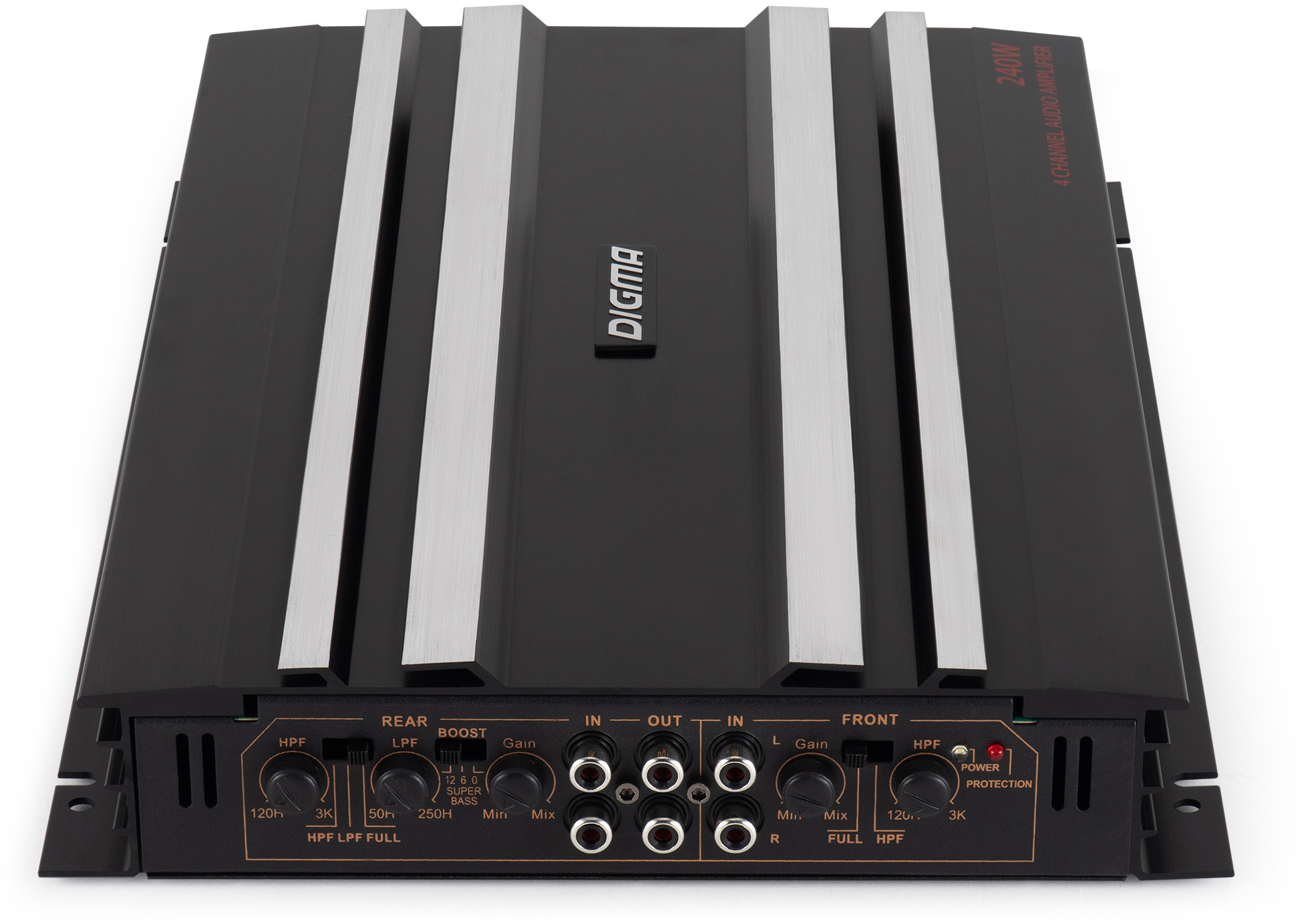 Усилитель автомобильный Digma DCP-400 четырехканальный — миниатюра 5