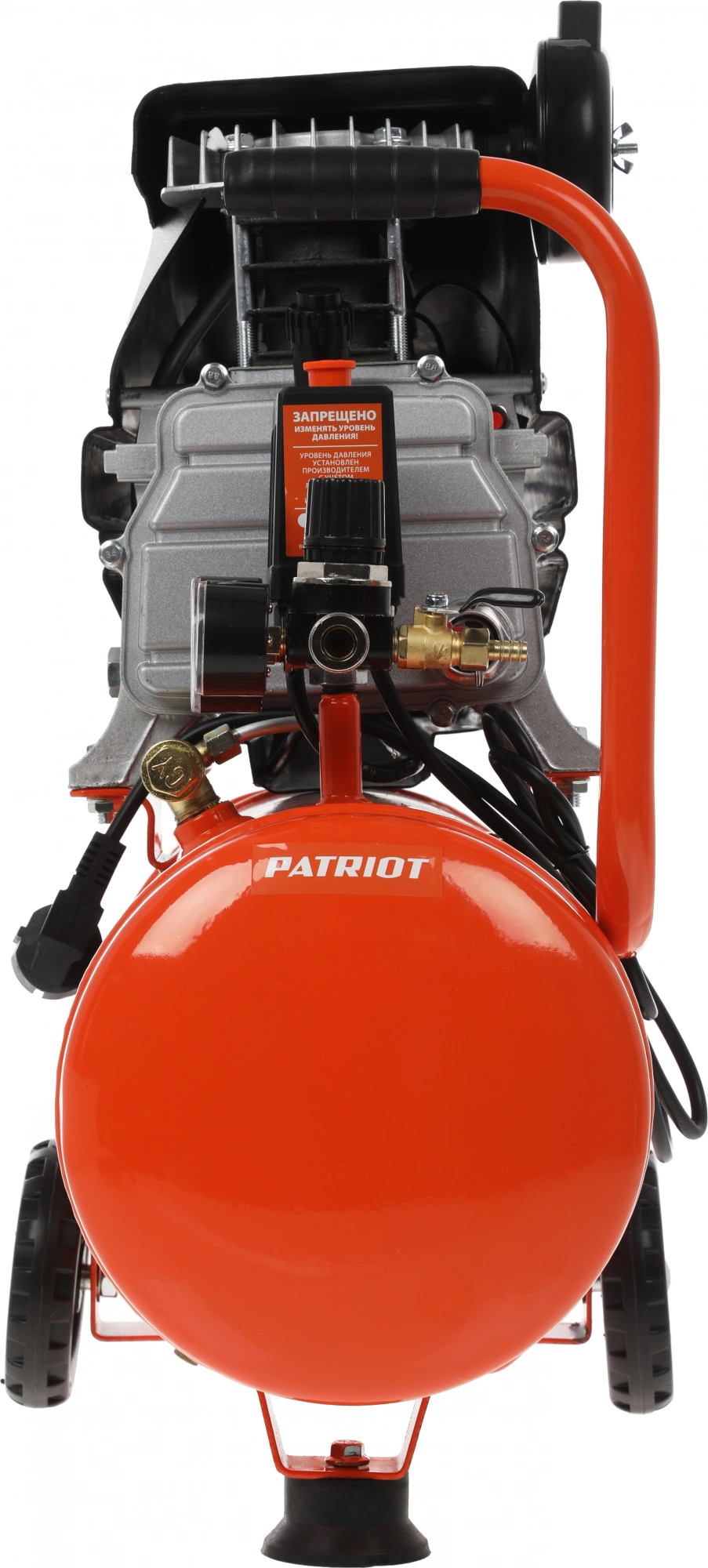 Компрессор поршневой Patriot EURO 24/240 масляный 240л/мин 24л 1500Вт оранжевый — миниатюра 6