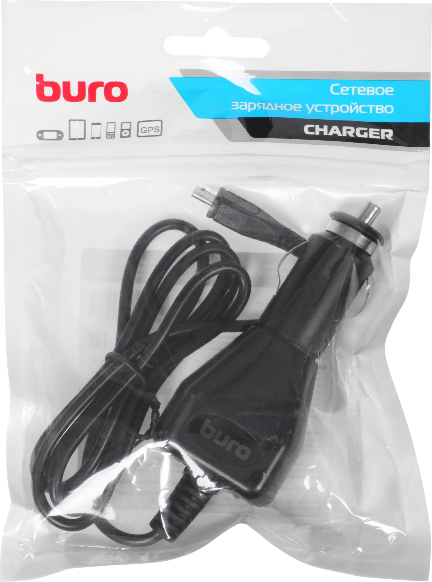 Автомобильное зар./устр. Buro XCJ-048-EM-2A 10.5W 2A черный — миниатюра 5