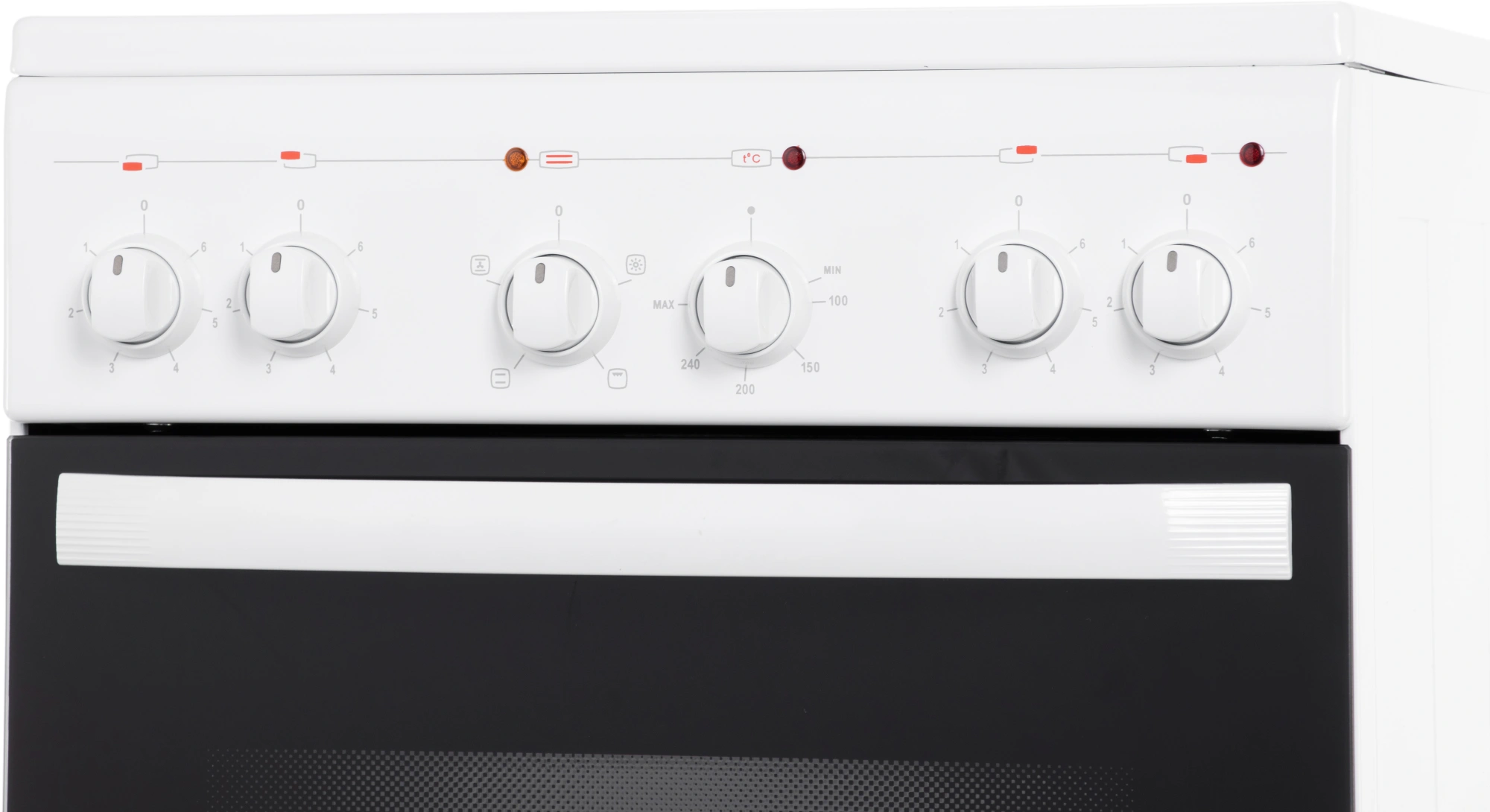 Плита Электрическая Gefest ЭП Н Д 5160-02 0095 белый стеклокерамика (без крышки) — миниатюра 5