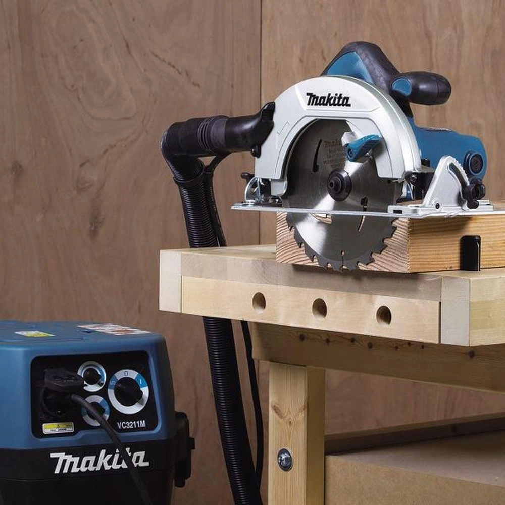 Циркулярная пила (дисковая) Makita HS6601 1050Вт (ручная) D диска.:165мм — миниатюра 13