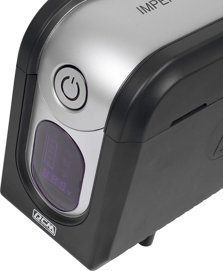 Источник бесперебойного питания Powercom Imperial IMD-825AP 495Вт 825ВА черный — миниатюра 4