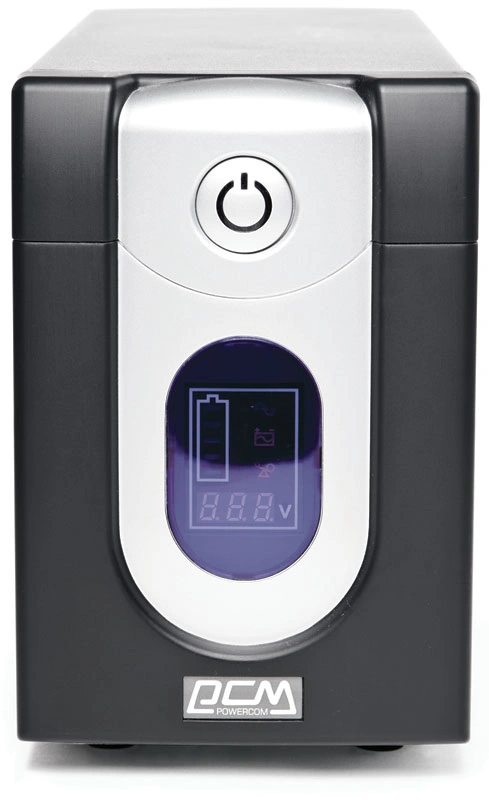 Источник бесперебойного питания Powercom Imperial IMD-1025AP 615Вт 1025ВА черный — миниатюра 6