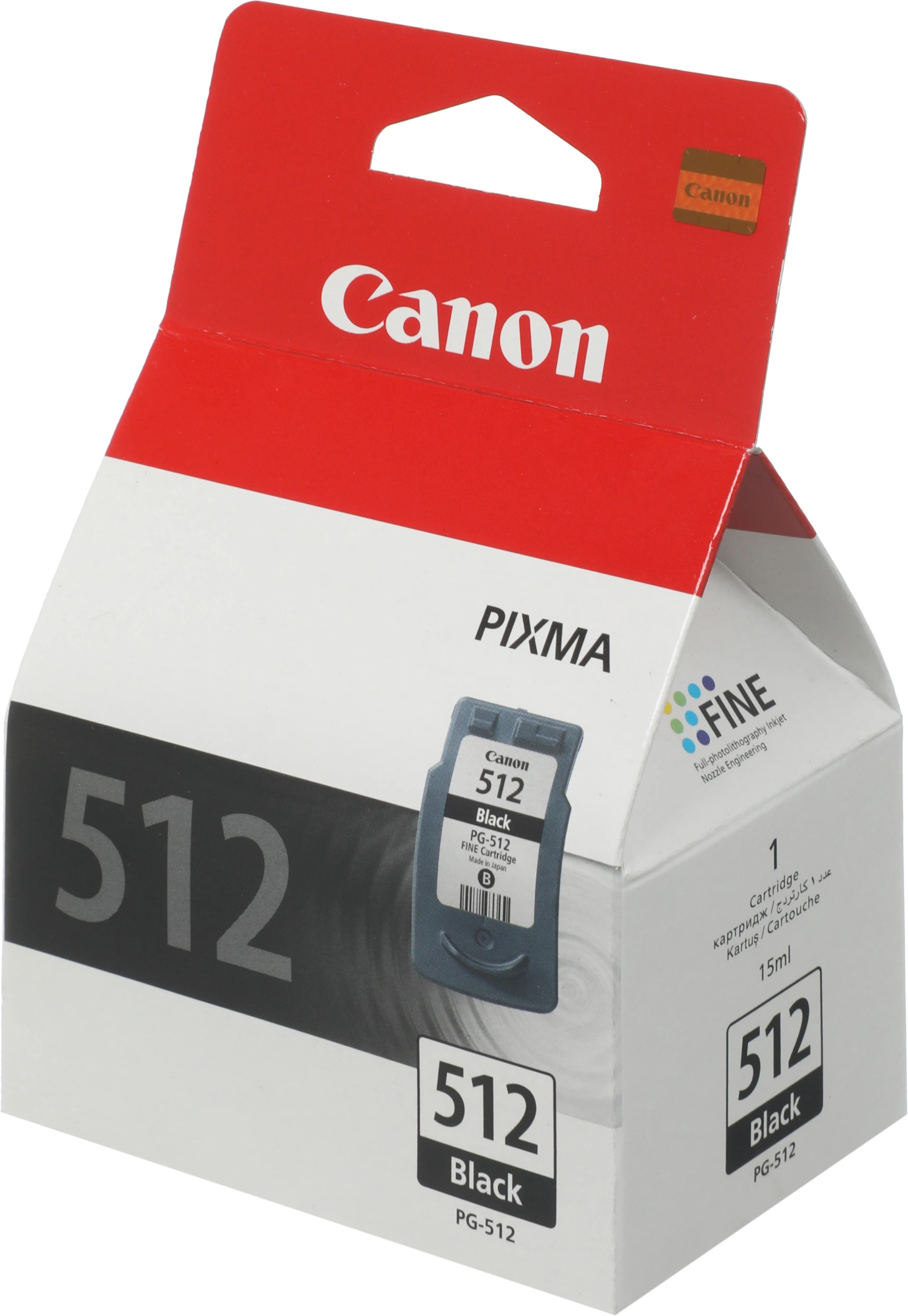 Картридж струйный Canon PG-512 2969B007/001 черный печ.гол.в компл. для Canon MP240/MP260/MP480 — миниатюра 2