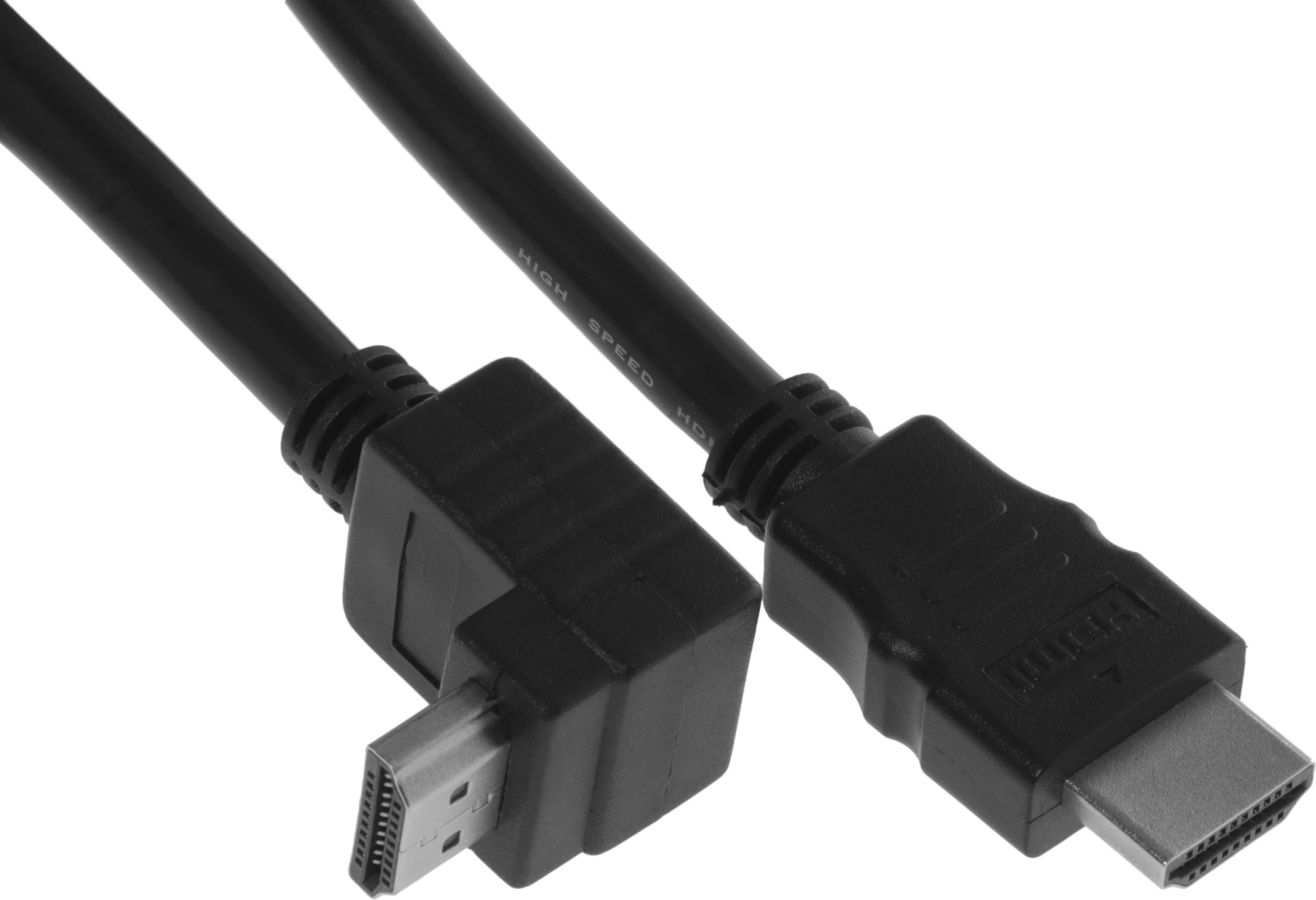 Кабель аудио-видео HDMI (m)/HDMI (m) 2м. черный — миниатюра 4