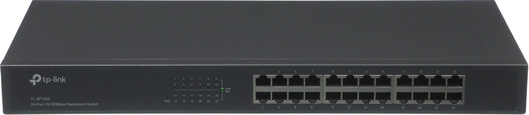 Коммутатор TP-Link TL-SF1024 (L2) 24x100Мбит/с неуправляемый — миниатюра 6