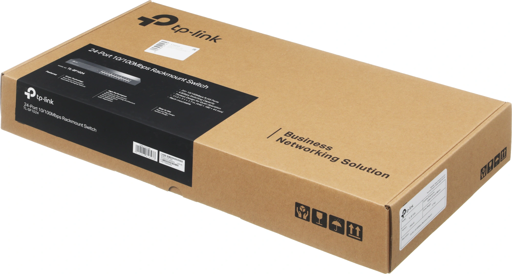 Коммутатор TP-Link TL-SF1024 (L2) 24x100Мбит/с неуправляемый — миниатюра 4