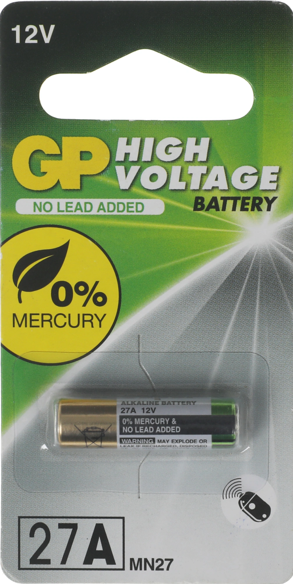 Батарея GP Super Alkaline 27AF MN27 (1шт) — фото 1