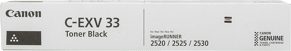 Картридж лазерный Canon C-EXV33 2785B002 черный для Canon IR2520/2525/2530 — миниатюра 2