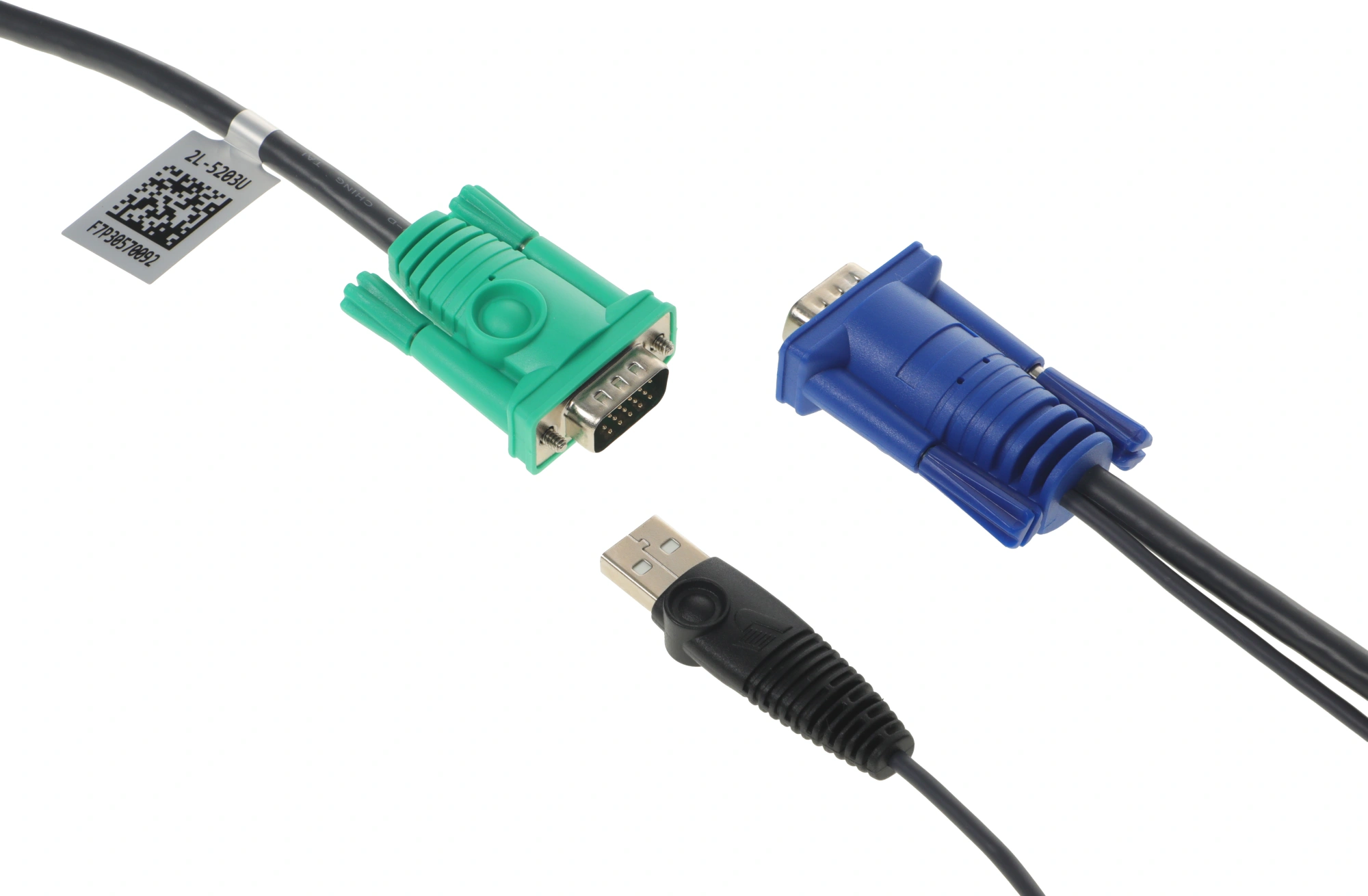 Кабель Aten 2L-5203U VGA (m) VGA (m) 3м черный — миниатюра 4