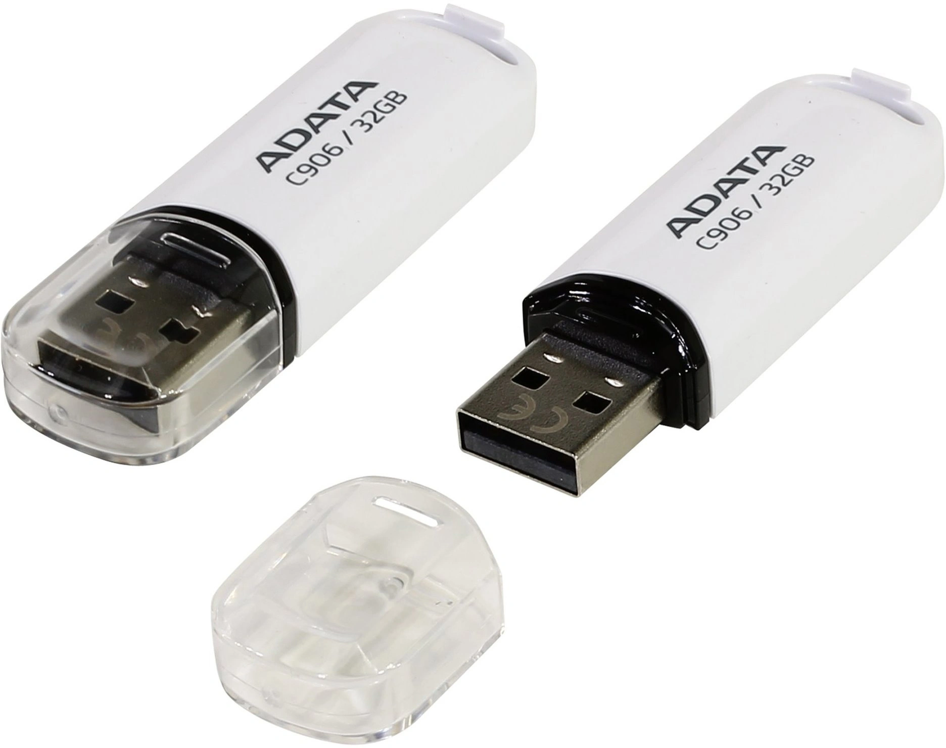 Флеш Диск A-Data 32Gb Classic C906 AC906-32G-RWH USB2.0 белый — миниатюра 6