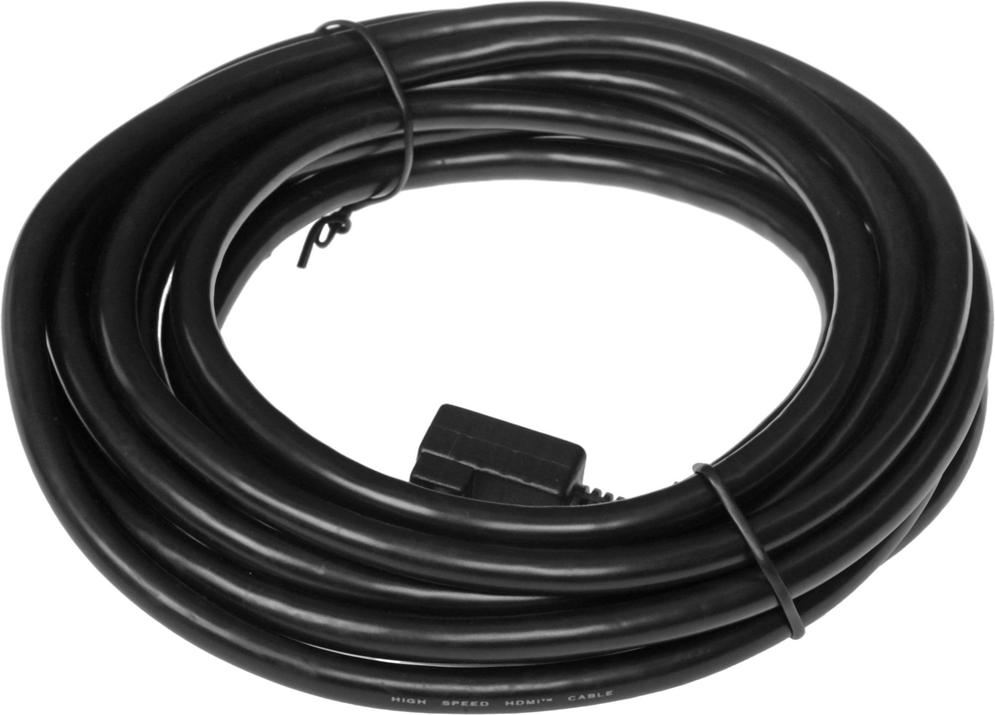 Кабель аудио-видео HDMI (m)/HDMI (m) 5м. черный — миниатюра 4