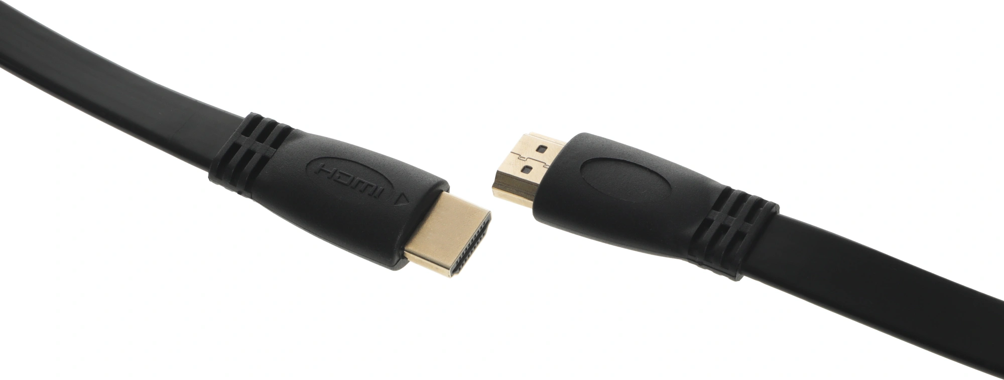 Кабель аудио-видео FLAT HDMI (m)/HDMI (m) 5м. — миниатюра 3