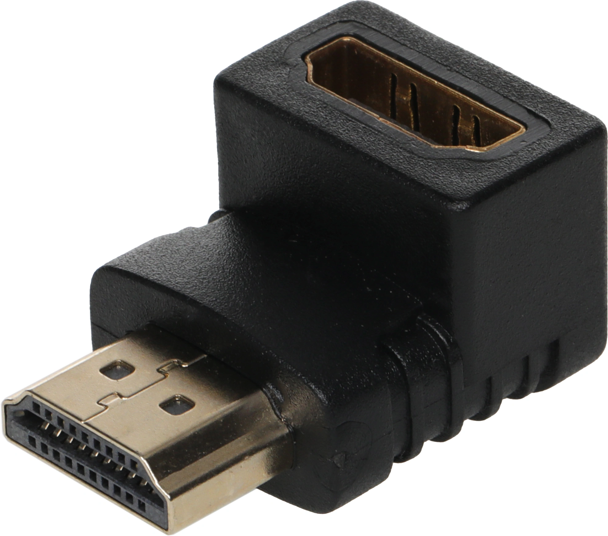 Адаптер аудио-видео 90 Deg HDMI (m)/HDMI (f) 1зв — миниатюра 2