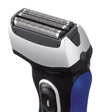 Бритва сетчатая Panasonic ES6002A520 реж.эл.:3 питан.:аккум. черный/синий — фото 1