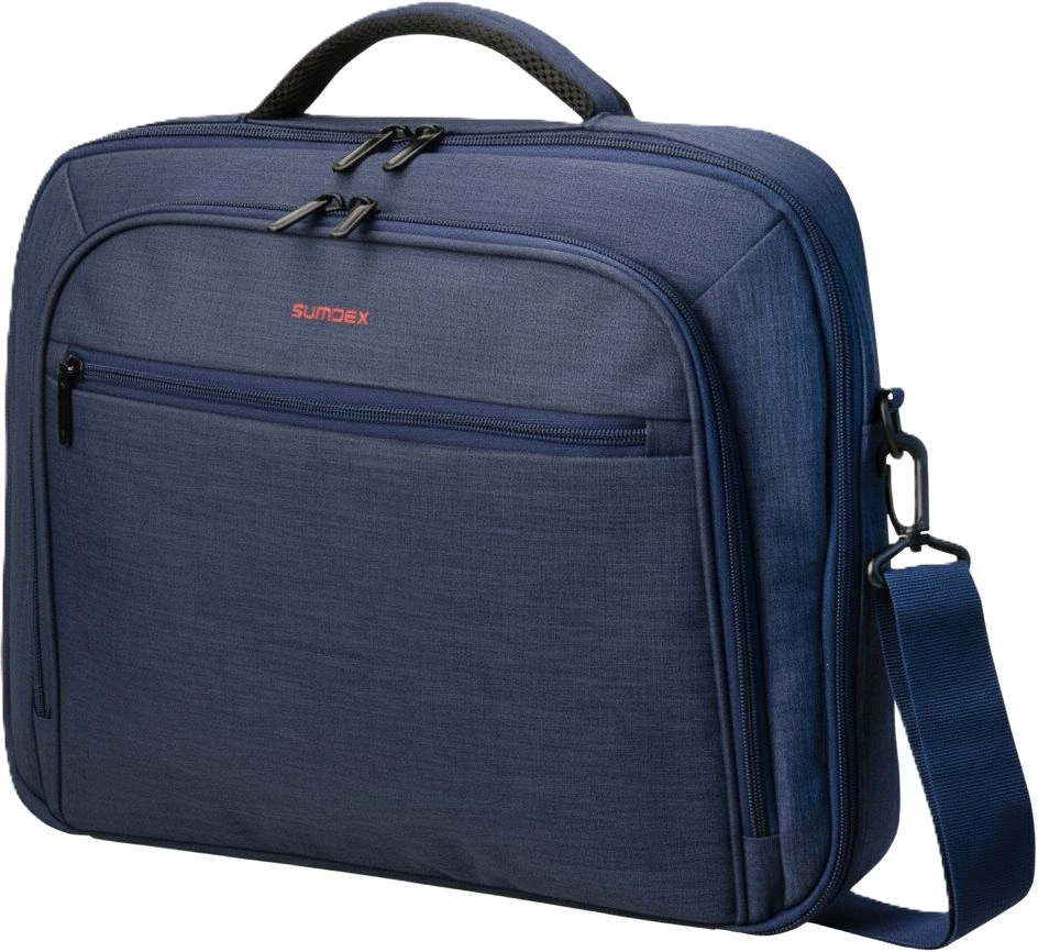 Сумка для ноутбука 15.6" Sumdex PON-351BU синий нейлон/полиэстер — миниатюра 2