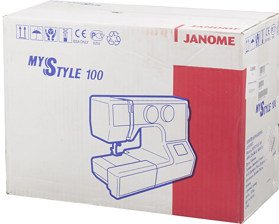 Швейная машина Janome My Style 100 белый — миниатюра 9