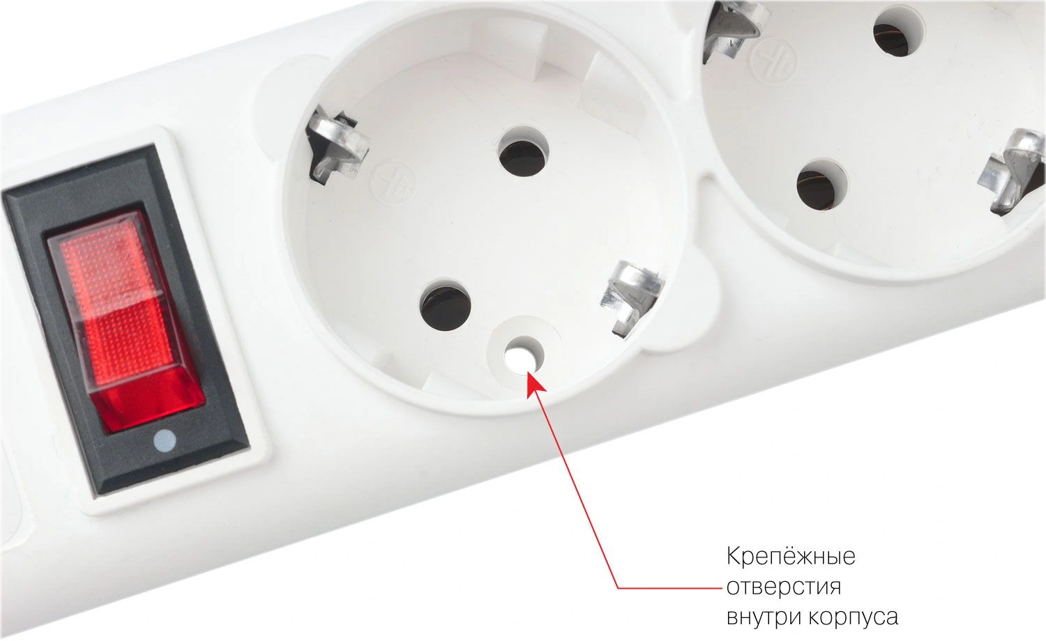 Сетевой фильтр Powercube SPG-B-15-WHITE 5м (5 розеток) белый (коробка) — миниатюра 4