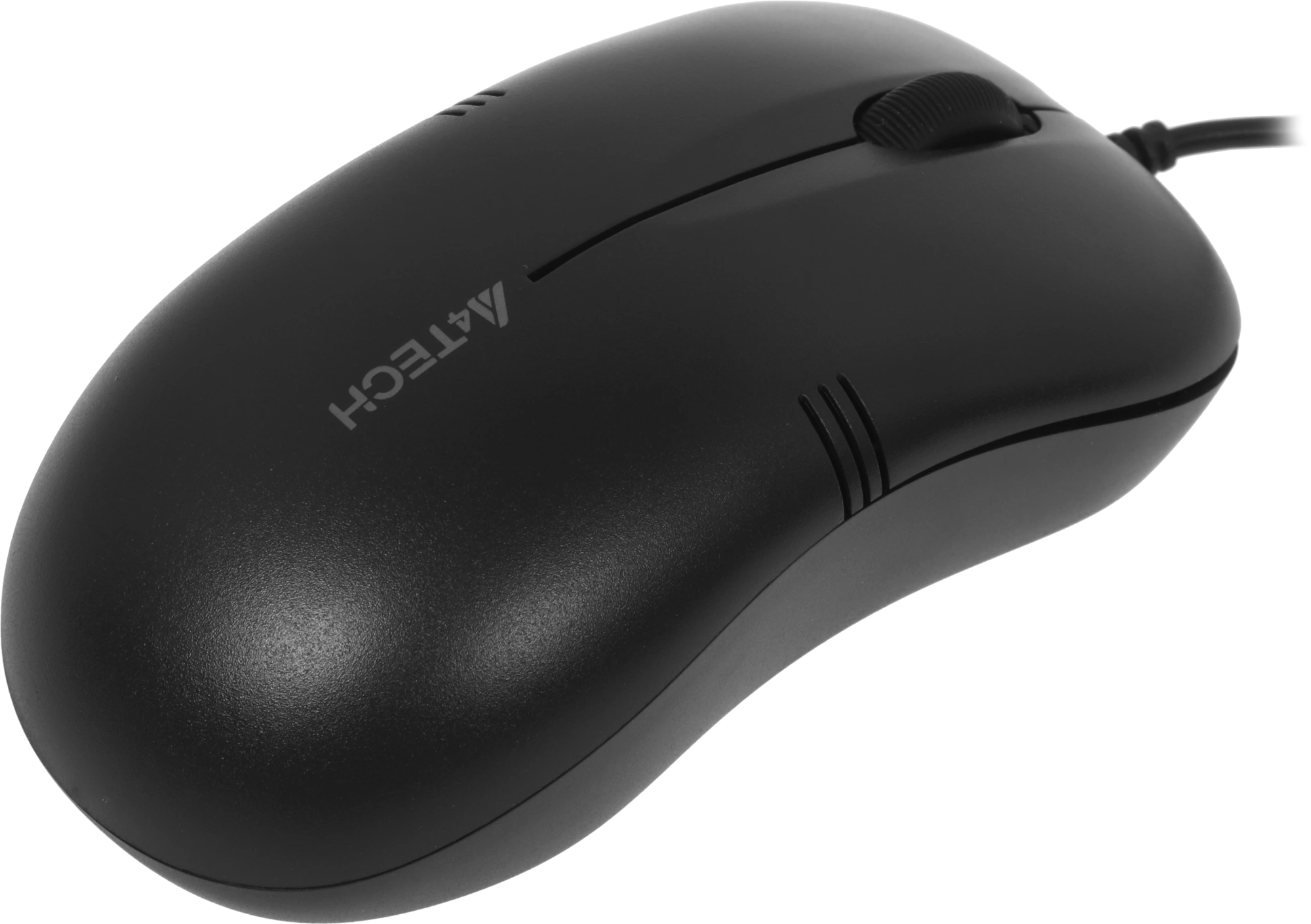 Мышь A4Tech OP-560NU черный оптическая 1200dpi USB 3but — миниатюра 6